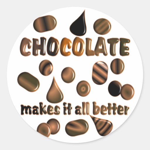 Chocolate Stickers