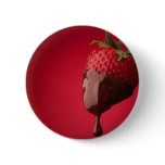 Chocolate Strawberry Button