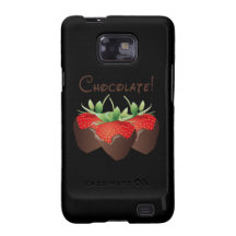 Chocolate Strawberry Samsung Galaxy SII Case