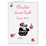 CHOCOLATE SWEET TOOTH LAW CARDS