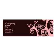 Chocolate Swirls Business Card Templates