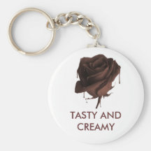 chocolate, TASTY AND CREAMY Keychain
