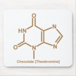 Chocolate theobromine mouse mats