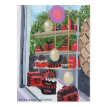 Chocolate Treats from FRANCE Post Cards