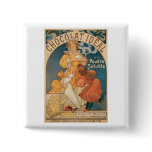 Chocolate ~ Vintage Hot Chocolate Drink Ad Pins