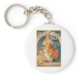 Chocolate ~ Vintage Hot Chocolate Drink Ad Key Chains