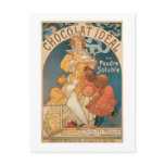 Chocolate ~ Vintage Hot Chocolate Drink Ad Post Cards