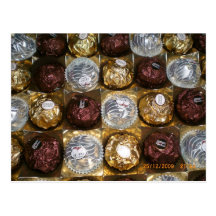 Chocolates Postcard