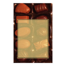 Chocolates Stationery Paper