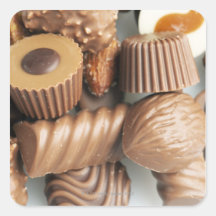 chocolats adhésifs