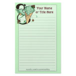Chocomint Ice Cream Stationery