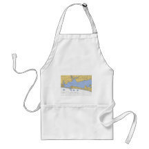 Choctawhatchee Bay, FL Nautical Chart Apron