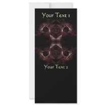 Choice of Direction, Fractal Art Design. Customized Rack Card
