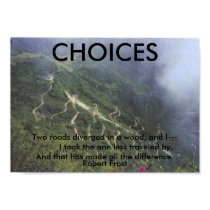 CHOICES posters