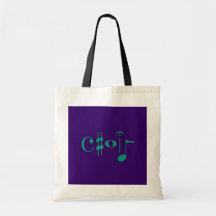 choir canvas bags