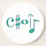 choir drink coaster