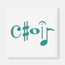 choir refrigerator magnet