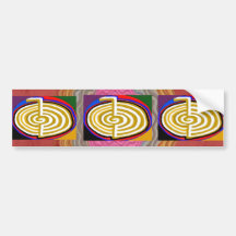 CHOKURAY REIKIHEALINGSYMBOL HEALING BUMPER STICKERS
