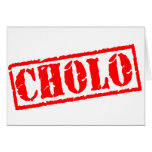Cholo Stamp Card