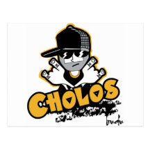 Cholos par BuDu Carte Postale