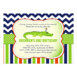 Chomp Chomp!  Alligator-Themed Party Invitations