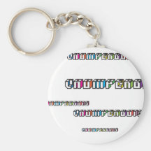 chomperbots brand key chains
