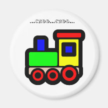 ...Choo...Choo... Fridge Magnet