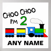 Choo Choo I'm 2!  With TRAIN