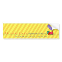 Choo Choo Train customizable Bumper sticker