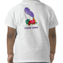 Choo Choo Train customizable Shirt back