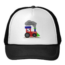Choo Choo Train Mesh Hat