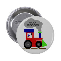 Choo Choo Train tshirts and Gifts Pin