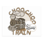 Choo-Choo Train Tshirts and GIfts Postcards