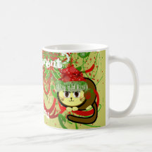 Choose Background Colour-Merry Chri... - Customize Mug