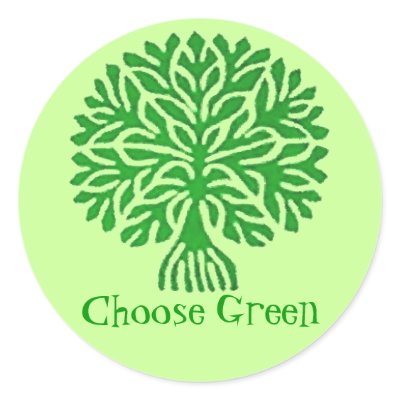 Choose Green Sticker by elenaind