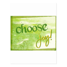 Choose Joy Postcards