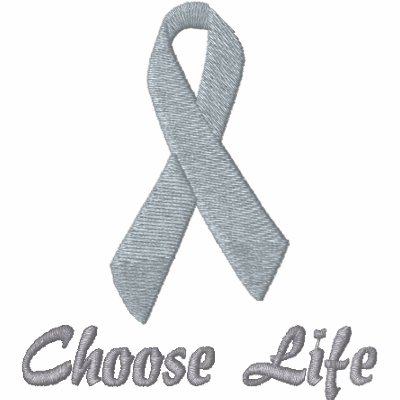 Choose Life, Pro-Life Shirt, Embroidered Ribbon Polo Shirt by cutencomfy