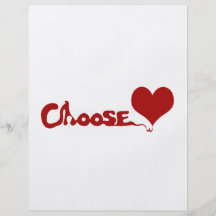 Choose Love Custom Flyer