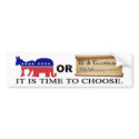 Choose the Constitution Bumper Sticker bumper stickers