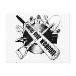Choose_Weapon_Blk Post Cards