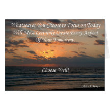 Choose Well Greeting Card