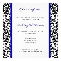 Choose Your Own Colour Graduation Invitations invitations
