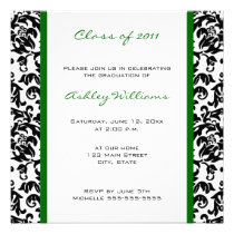Choose Your Own Colour Graduation Invitations invitations