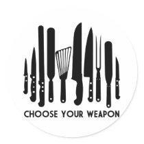 Choose Your Weapon Stickers