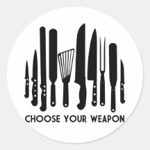 Choose Your Weapon Stickers