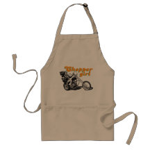 Chopper girl apron