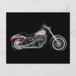 Chopper Hog Heavyweight Motorcycle Personalized Flyer