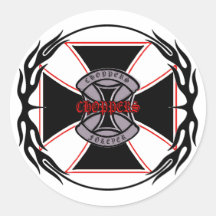chopper maniac stickers