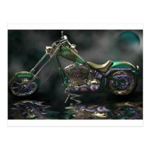 Chopper Postcard