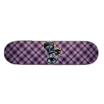 Chopper; Purple Custom Skate Board
